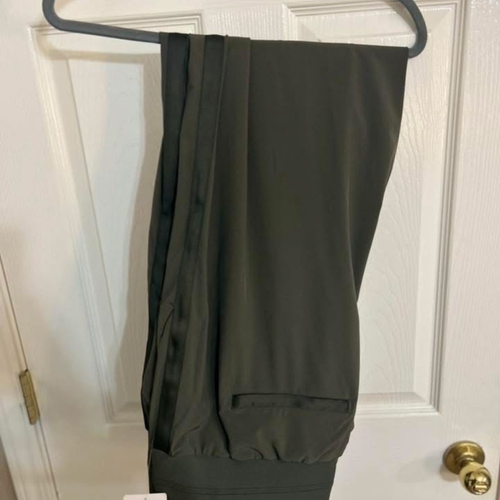 Athleta Gray Track Pants Relaxed Fit Joggers